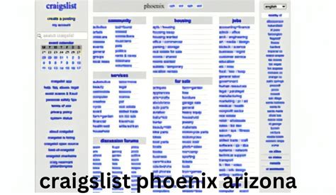 craigslist on phoenix|More.